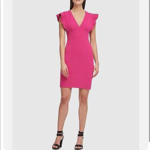 Dkny Dresses & Skirts - DKNY hot pink dress